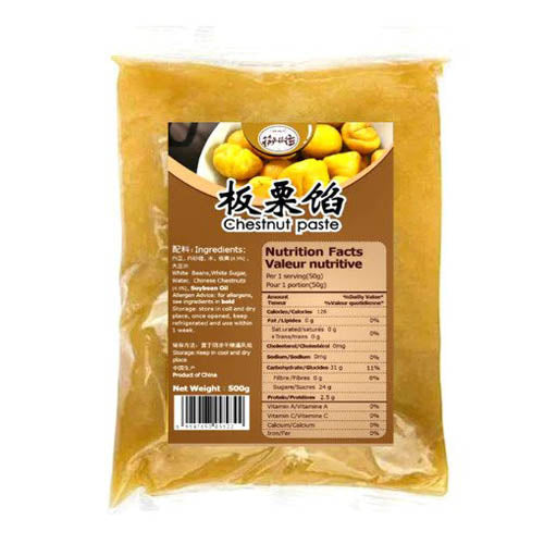 KLKW Chestnut Paste 500g - YEPSS - Online Asian Snacks Oriental Supermarket UK