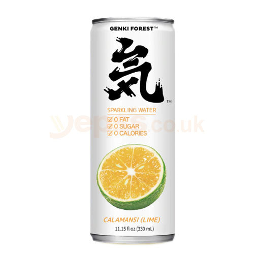 Chi Forest Sparkling Water Calamansi (Lime) Flavour 330ml - YEPSS - 叶哺便利中超 - 英国最大亚洲华人网上超市