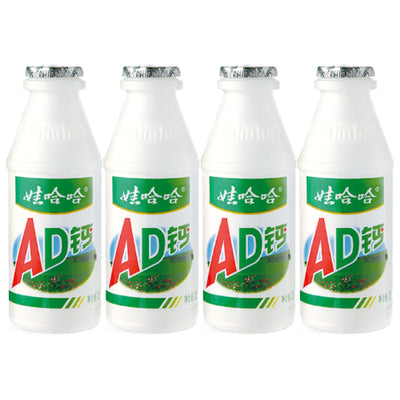 Wahaha Vitamin AD Calcium Milk Drink 4x220g - YEPSS - 叶哺便利中超 - 英国最大亚洲华人网上超市