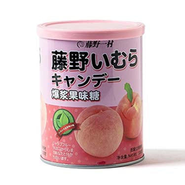 Fujino Ichimura Japanese Style White Peach Candy 108g - YEPSS - Online Asian Snacks Oriental Supermarket UK