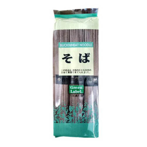 Green Label Dried Buckwheat Soba Noodles 300g - YEPSS - Online Asian Snacks Oriental Supermarket UK