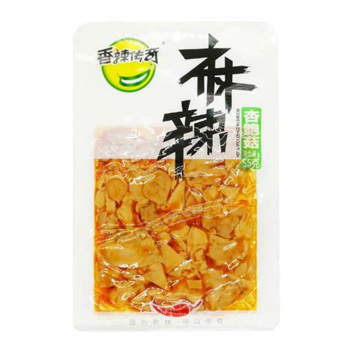XLCQ Spicy Eryngii Mushroom 55g - YEPSS - Online Asian Snacks Oriental Supermarket UK