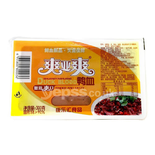 Shuang Duck Blood Cakes 300g - YEPSS - Online Asian Snacks Oriental Supermarket UK