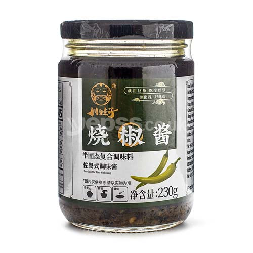 Sichuan Wazi Roasted Pepper Sauce 230g - YEPSS - Online Asian Snacks Oriental Supermarket UK