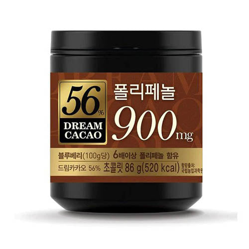 Lotte Dream Cacao 56% Dark Chocolate 86g - YEPSS - Online Asian Snacks Oriental Supermarket UK