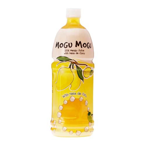 Mogu Mogu Nata De Coco Drink Mango 1000ml - YEPSS - Online Asian Snacks Oriental Supermarket UK