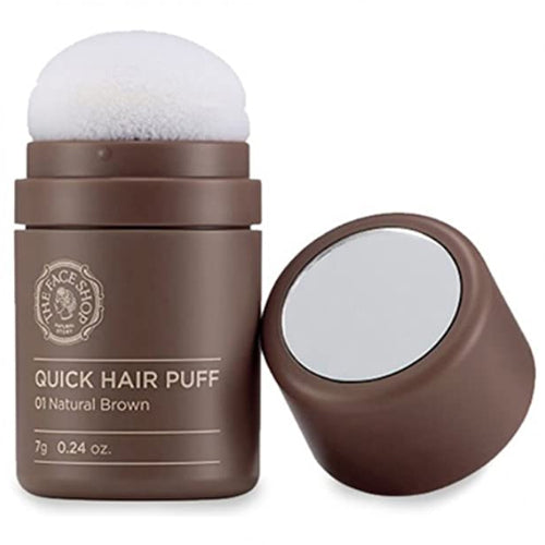 The Face Shop Quick Hair Puff #01 Natural Brown - YEPSS - 叶哺便利中超 - 英国最大亚洲华人网上超市