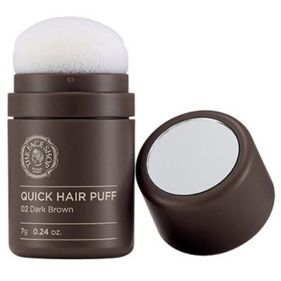The Face Shop Quick Hair Puff #02 Dark Brown - YEPSS - 叶哺便利中超 - 英国最大亚洲华人网上超市