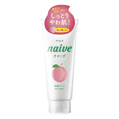 Kracie Naive Face Wash Peach Leaf 130g - YEPSS - 叶哺便利中超 - 英国最大亚洲华人网上超市