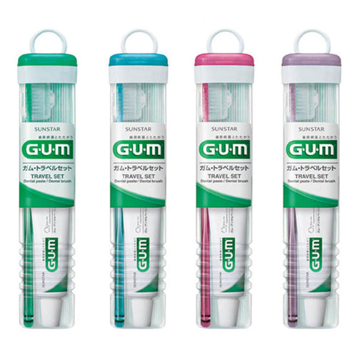 Sunstar Gum Dental Toothbrush & Toothpaste Travel Set Random Colour - YEPSS - 叶哺便利中超 - 英国最大亚洲华人网上超市