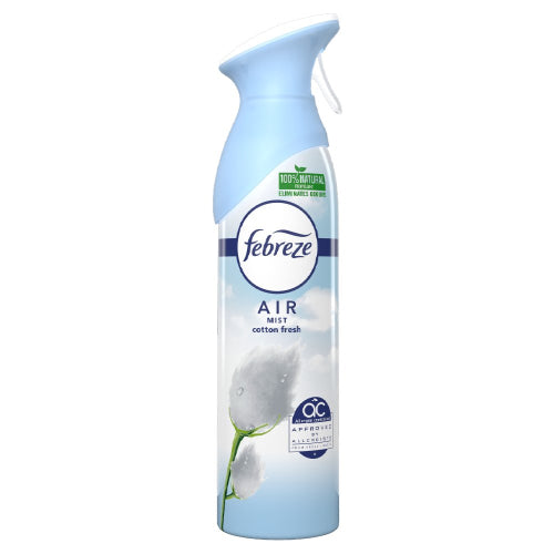 Febreze Air Freshener Spray Heavy Duty Cotton Fresh 300ml - YEPSS - 叶哺便利中超 - 英国最大亚洲华人网上超市