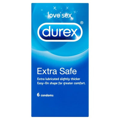Durex Extra Safe Condoms 6s - YEPSS - 叶哺便利中超 - 英国最大亚洲华人网上超市
