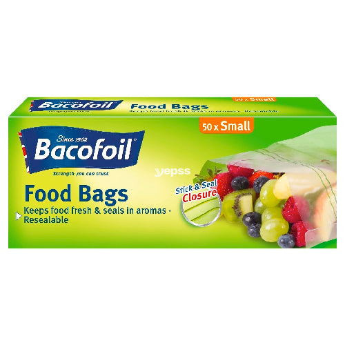 Bacofoil Food Bags Small 50s - YEPSS - 叶哺便利中超 - 英国最大亚洲华人网上超市