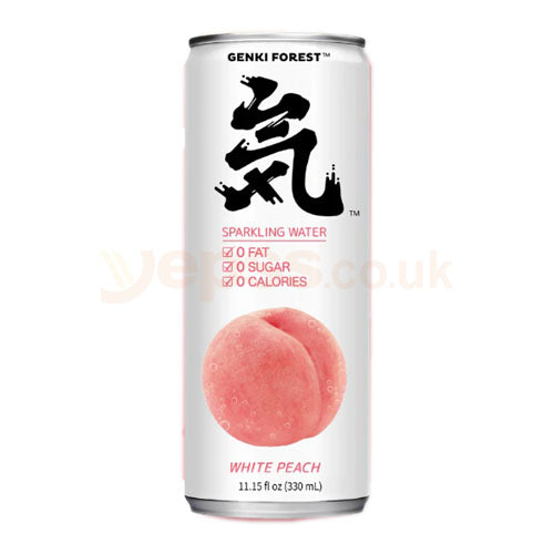 Chi Forest Sparkling Water White Peach Flavour 330ml - YEPSS - 叶哺便利中超 - 英国最大亚洲华人网上超市