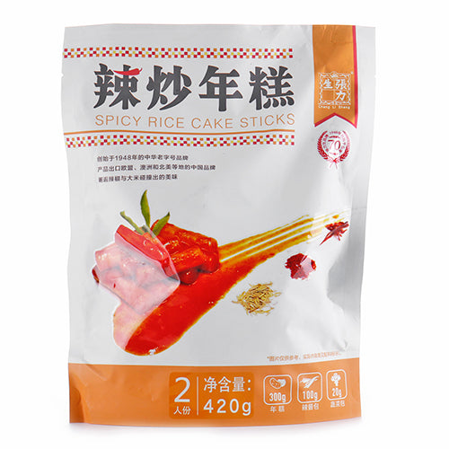 Changlisheng Korean Style Spicy Rice Cake Sticks (2 Servings) 420g - YEPSS - 叶哺便利中超 - 英国最大亚洲华人网上超市