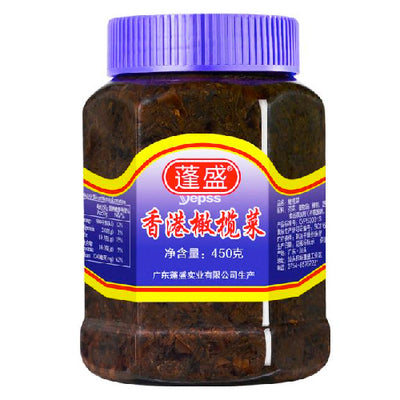 Peng Sheng Seasoned Mustard Leaves with Olive 450g - YEPSS - 叶哺便利中超 - 英国最大亚洲华人网上超市