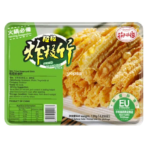 KuaiLai KuaiWang Fried Beancurd Stick 120g - YEPSS - 叶哺便利中超 - 英国最大亚洲华人网上超市