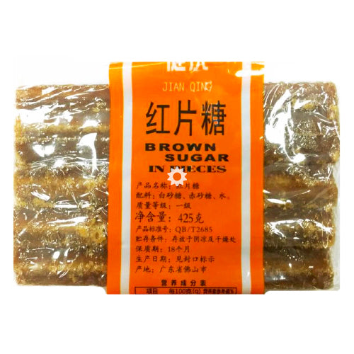 Jian Qing Brown Sugar in Brick Shape Pieces 425g - YEPSS - 叶哺便利中超 - 英国最大亚洲华人网上超市