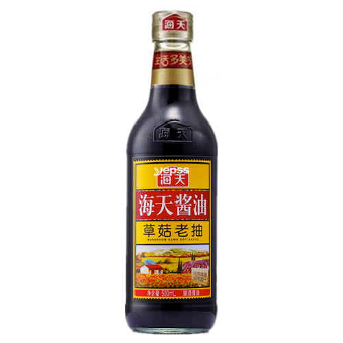 Haitian Classic Mushroom Dark Soy Sauce 500ml - YEPSS - 叶哺便利中超 - 英国最大亚洲华人网上超市