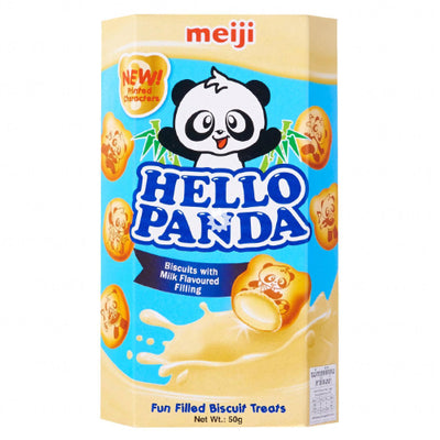 Meiji Hello Panda Biscuits with Milk Flavoured Filling 50g - YEPSS - 叶哺便利中超 - 英国最大亚洲华人网上超市