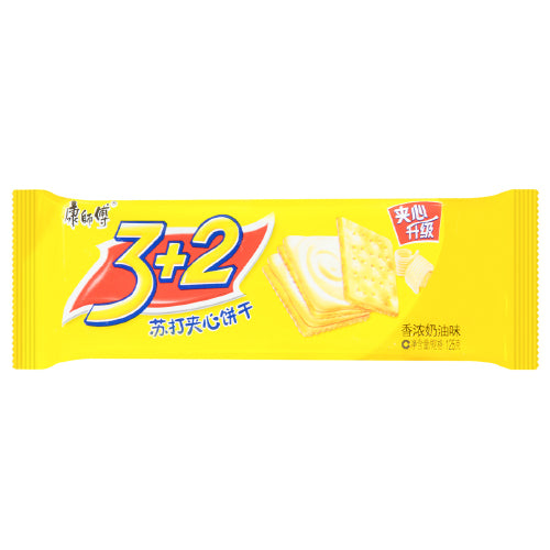 Master Kong 3+2 Saltine Crackers With Butter Filling 125g - YEPSS - 叶哺便利中超 - 英国最大亚洲华人网上超市
