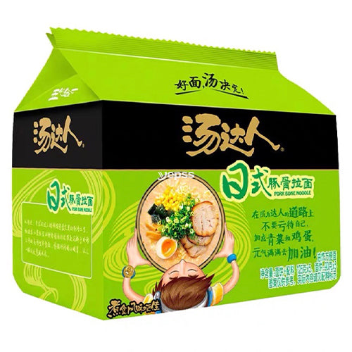 Unif Soup Daren Noodle Soup Japanese Tonkotsu Flavour Multi Packs 5x125g - YEPSS - 叶哺便利中超 - 英国最大亚洲华人网上超市