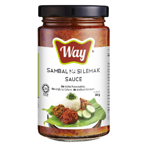 Way Sambal Nasi Lemak Sauce 200g - YEPSS - 叶哺便利中超 - 英国最大亚洲华人网上超市