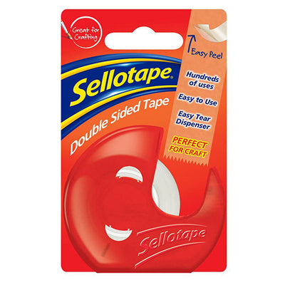 Sellotape Double Sided Tape Hang Pack 15mmx5m - YEPSS - 叶哺便利中超 - 英国最大亚洲华人网上超市