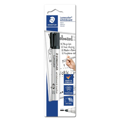 Staedtler Lumocolour Whiteboard Black Marker Hang Pack - YEPSS - 叶哺便利中超 - 英国最大亚洲华人网上超市