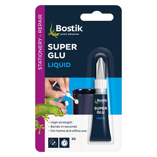 Bostik Super Glue Hang Pack 3g - YEPSS - 叶哺便利中超 - 英国最大亚洲华人网上超市