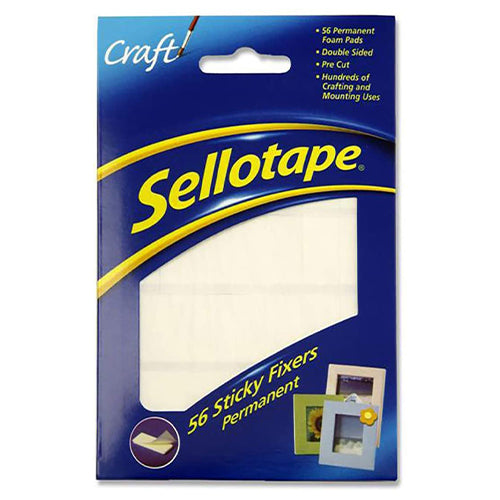 Sellotape Sticky Fixers Hang Pack 12x25mm - YEPSS - 叶哺便利中超 - 英国最大亚洲华人网上超市