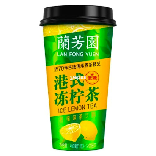 Lan Fong Yuen Hong Kong Style Iced Lemon Fruit Tea 400ml - YEPSS - 叶哺便利中超 - 英国最大亚洲华人网上超市