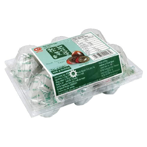 Shen Dan Duck Century Eggs 6 Pieces 408g - YEPSS - 叶哺便利中超 - 英国最大亚洲华人网上超市