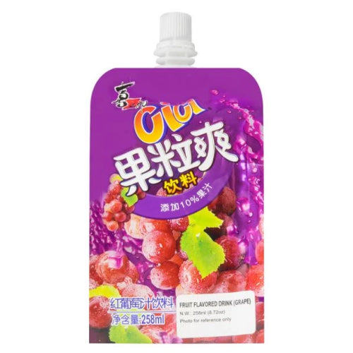 Xizhilang Cici Red Grape Fruit Jelly Drink 258ml - YEPSS - 叶哺便利中超 - 英国最大亚洲华人网上超市