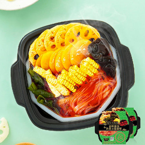Haidilao Self Heating Vegetarian Hot Pot Hot & Spicy Flavour 400g - YEPSS - 叶哺便利中超 - 英国最大亚洲华人网上超市