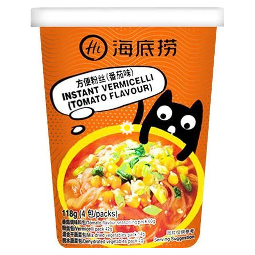 Haidilao Instant Vermicelli Tomato Flavour 118g - YEPSS - 叶哺便利中超 - 英国最大亚洲华人网上超市