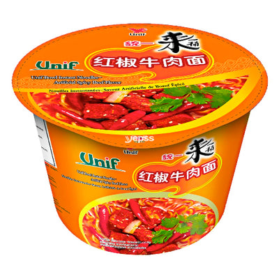 Unif Instant Noodle Soup Spicy Beef Flavour (Bowl) 110g - YEPSS - 叶哺便利中超 - 英国最大亚洲华人网上超市