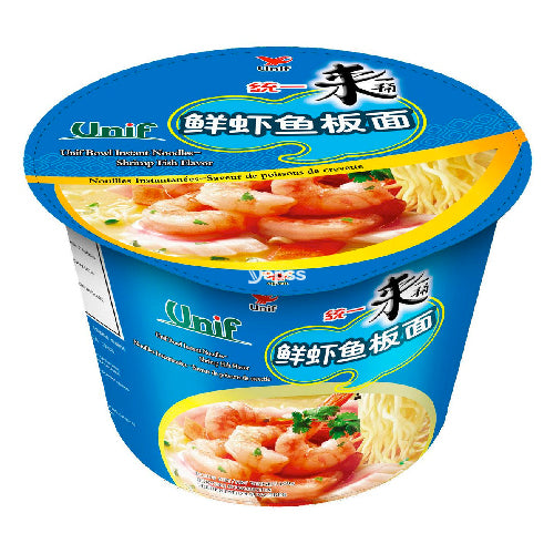 Unif Instant Noodle Soup Furong Shrimp Flavour (Bowl) 108g - YEPSS - 叶哺便利中超 - 英国最大亚洲华人网上超市