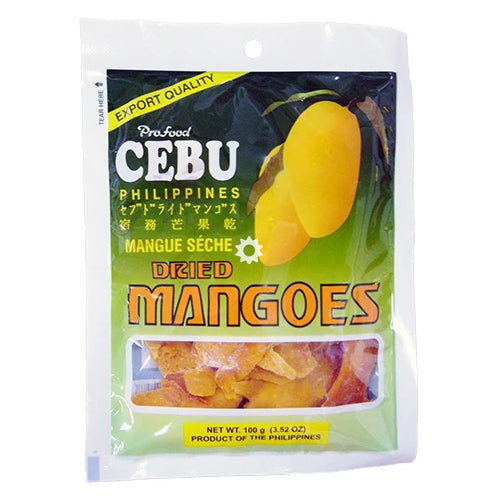 7D Cebu Dried Mango 100g - YEPSS - 叶哺便利中超 - 英国最大亚洲华人网上超市