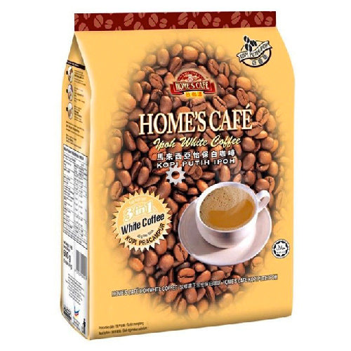 Home's Cafe 3 in 1 Instant White Coffee Original 15 Sachets 600g - YEPSS - 叶哺便利中超 - 英国最大亚洲华人网上超市