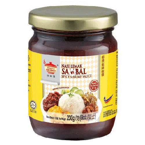 Tean's Gourmet Nasi Lemak Sambal Paste 230g - YEPSS - 叶哺便利中超 - 英国最大亚洲华人网上超市