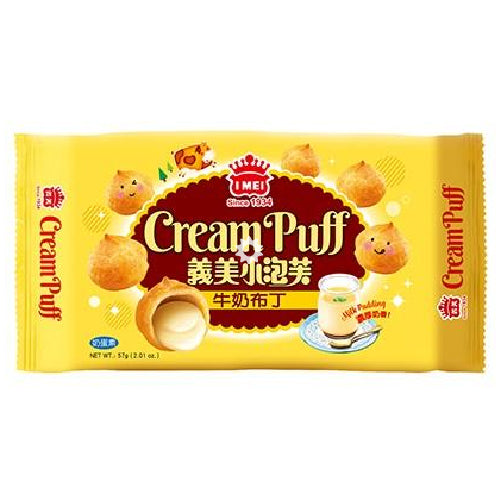 Imei Milk Pudding Puff 57g - YEPSS - 叶哺便利中超 - 英国最大亚洲华人网上超市