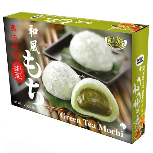 Royal Family Japanese Style Matcha Green Tea Mochi 210g - YEPSS - 叶哺便利中超 - 英国最大亚洲华人网上超市
