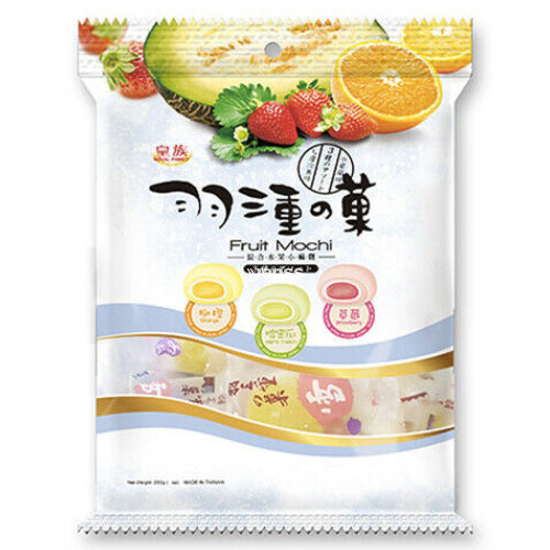 Royal Family Mochi Mixed Fruit Flavour (Strawberry, Orange & Melon) 120g - YEPSS - 叶哺便利中超 - 英国最大亚洲华人网上超市