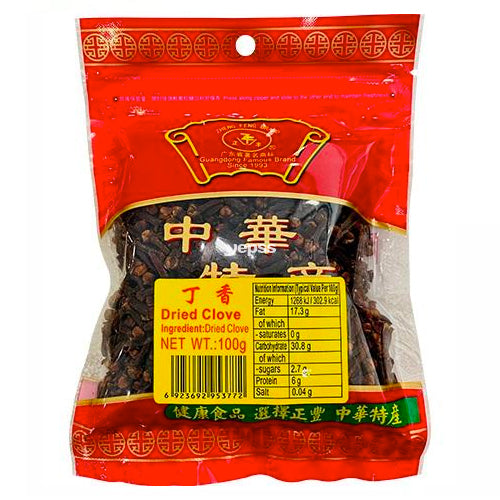 Zheng Feng Dried Clove 100g - YEPSS - 叶哺便利中超 - 英国最大亚洲华人网上超市