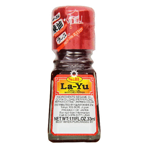 S&B La-Yu Chili Oil 33ml - YEPSS - 叶哺便利中超 - 英国最大亚洲华人网上超市
