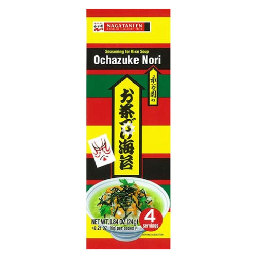 Nagatanien Furikake Ochazuke Nori Seaweed Rice Soup Seasoning (4 Servings) 24g - YEPSS - 叶哺便利中超 - 英国最大亚洲华人网上超市