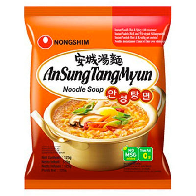 Nongshim Ansung Tangmyun Noodle (Bag) 125g - YEPSS - 叶哺便利中超 - 英国最大亚洲华人网上超市