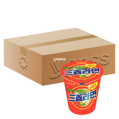 Samyang Original Flavour Ramen Noodle Soup (Cup) 65g (Pack of 6) - YEPSS - 叶哺便利中超 - 英国最大亚洲华人网上超市