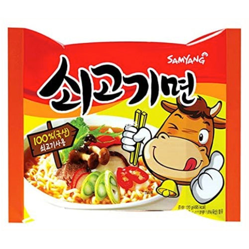 Samyang Beef Flavour Ramen Noodle Soup 120g - YEPSS - 叶哺便利中超 - 英国最大亚洲华人网上超市